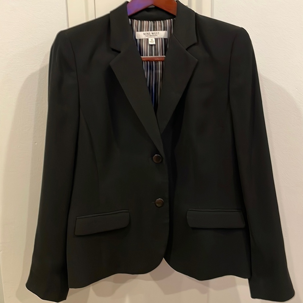 Nine West Black Suit Jacket